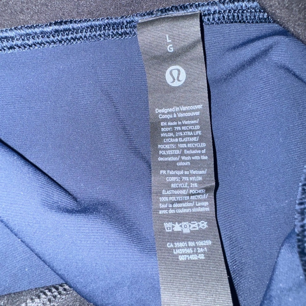Lululemon Surge Jogger Navy blue size Large